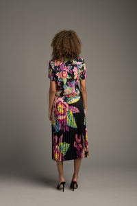 Acid Hawaii Pleated Skirt