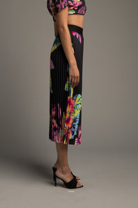 Acid Hawaii Pleated Skirt