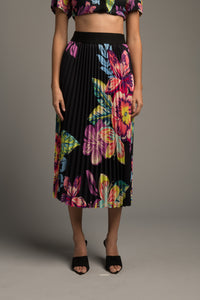 Acid Hawaii Pleated Skirt