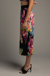 Acid Hawaii Pleated Skirt