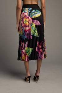 Acid Hawaii Pleated Skirt