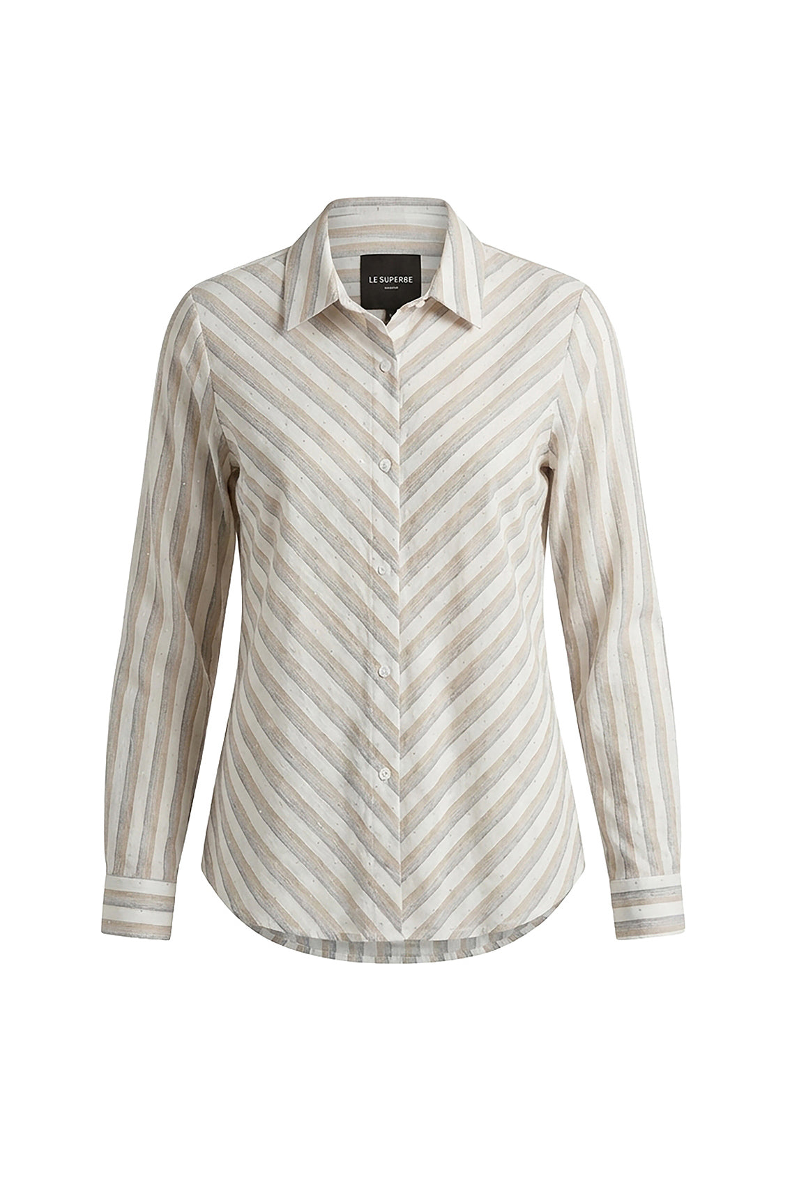 Sea Breeze Stripe Ex BF Shirt