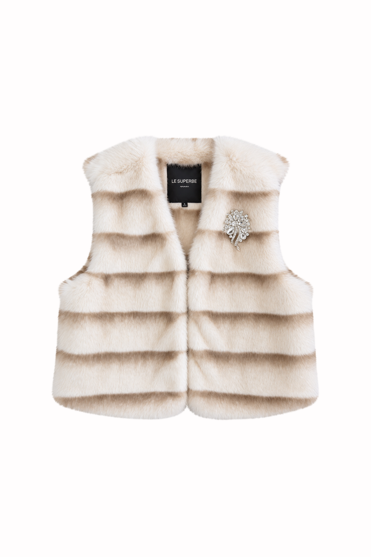 Treasure Vest Milk Mink