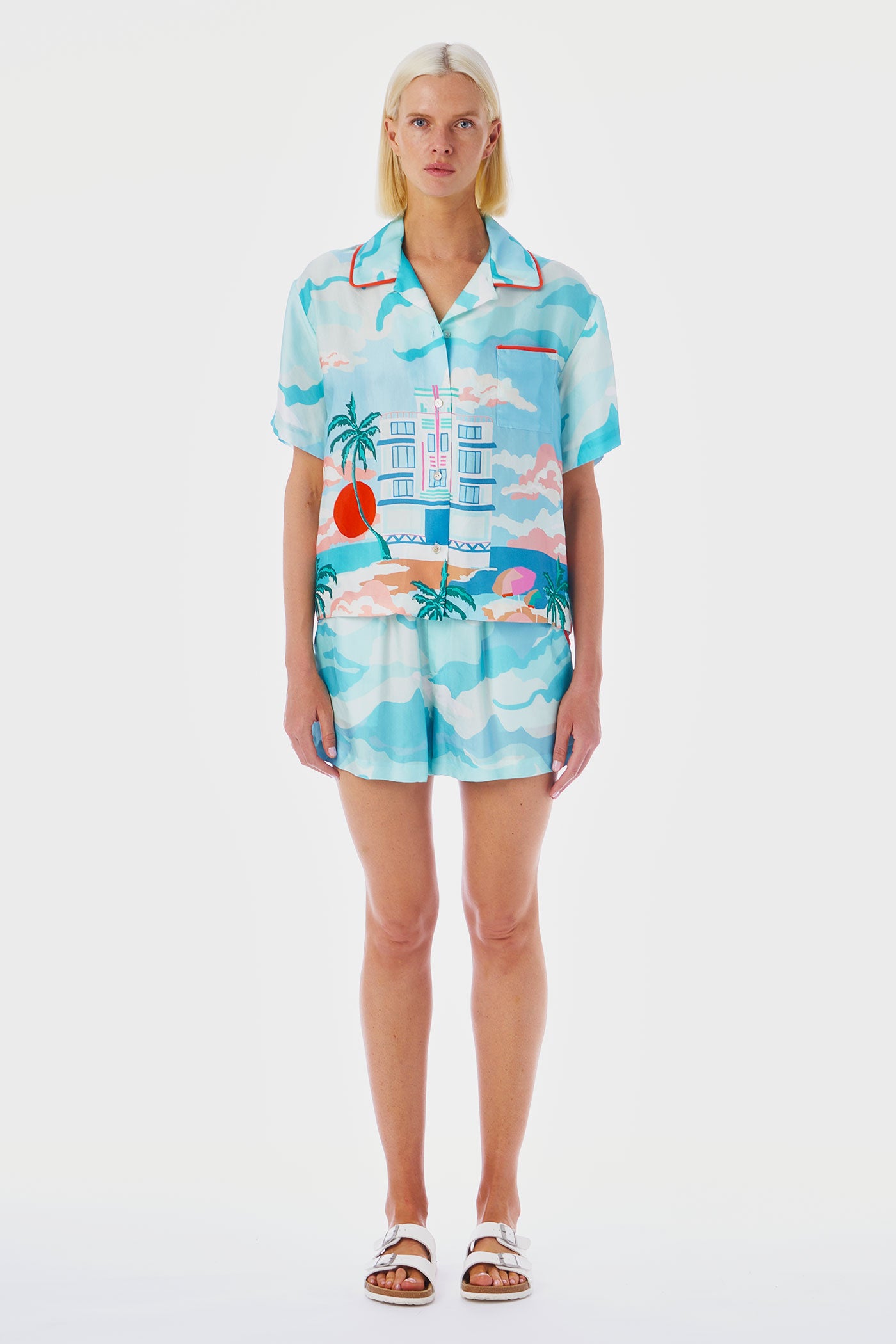 Ocean Front Walk Camp Shirt