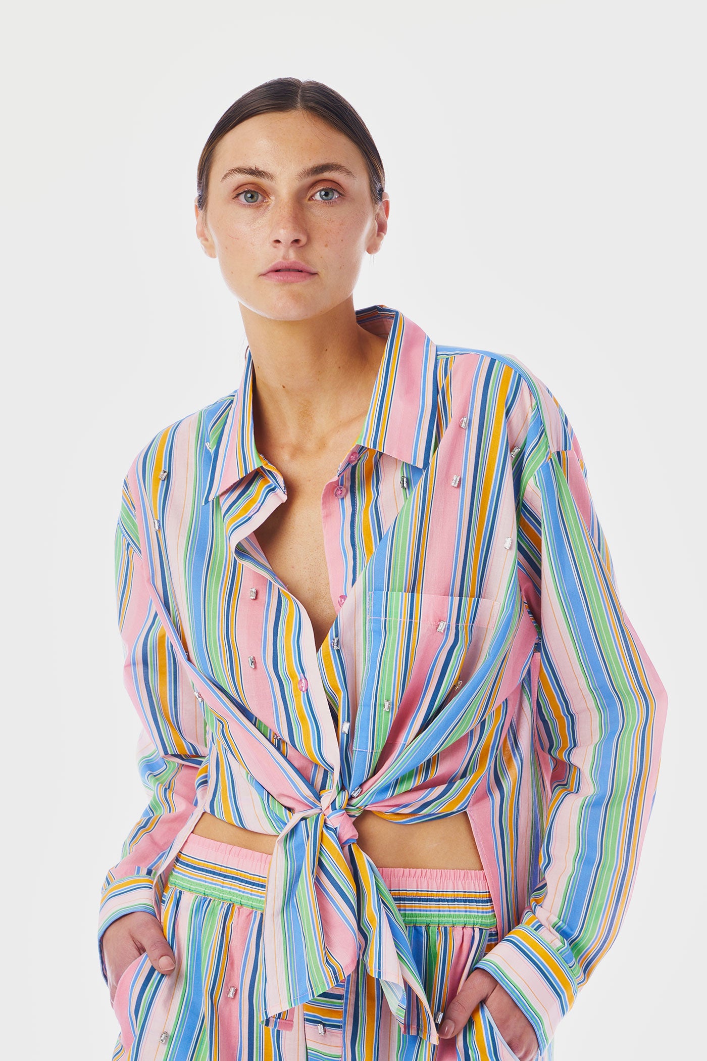 Embellished Over You Shirt