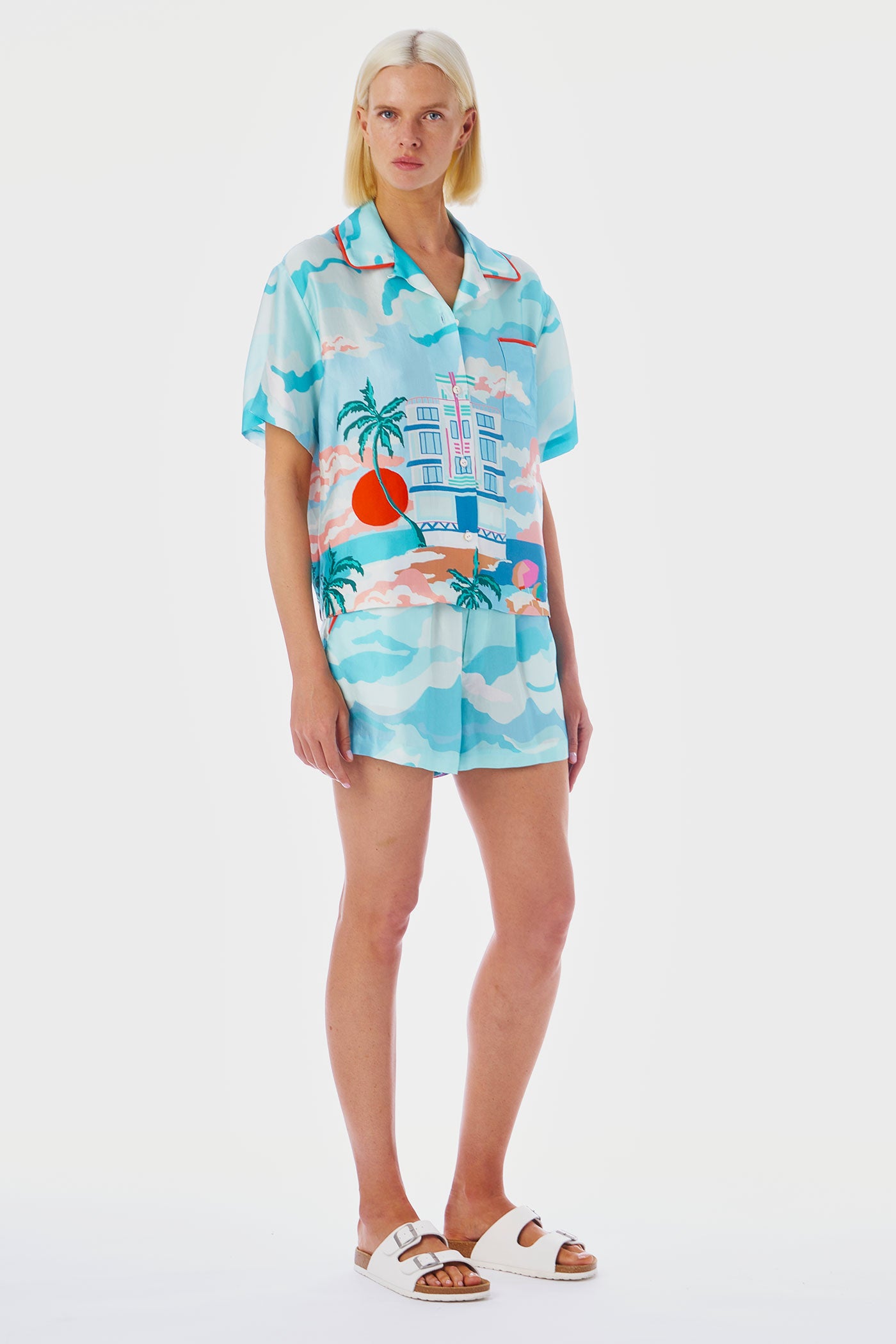 Ocean Front Walk Camp Shirt