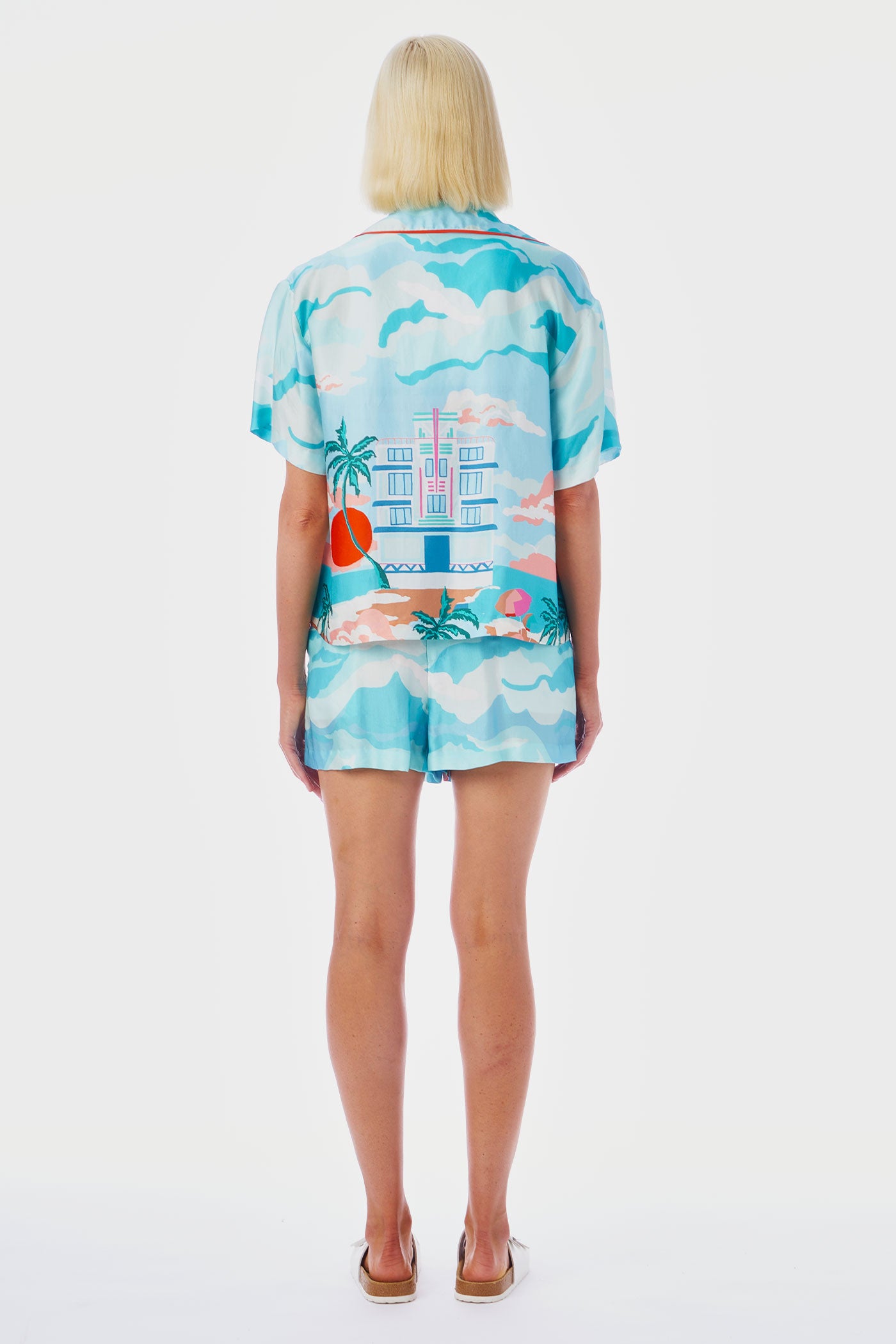 Ocean Front Walk Camp Shirt