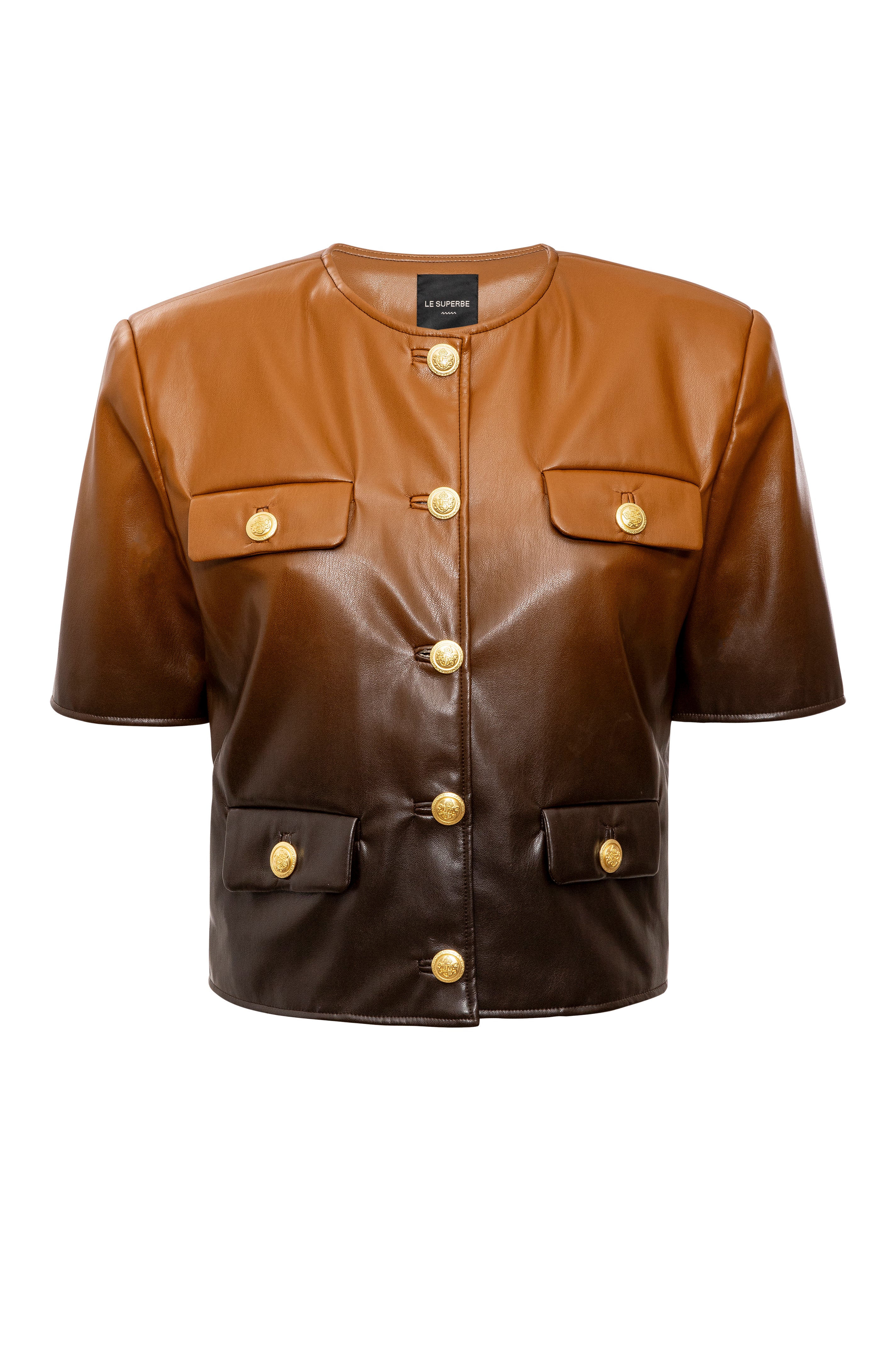 Paradis Pleather SS Jacket