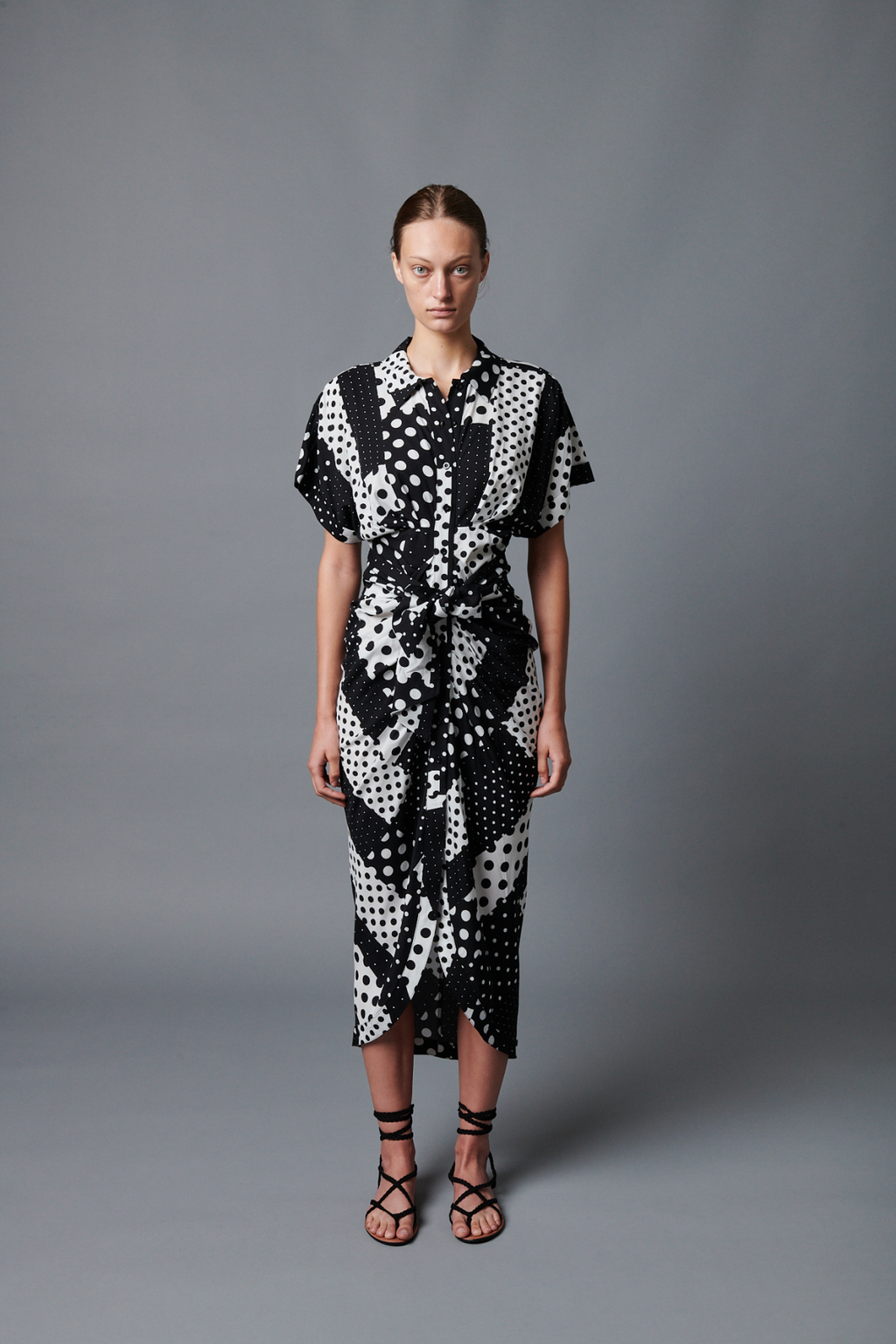 Super Dot Collage Miko Dress