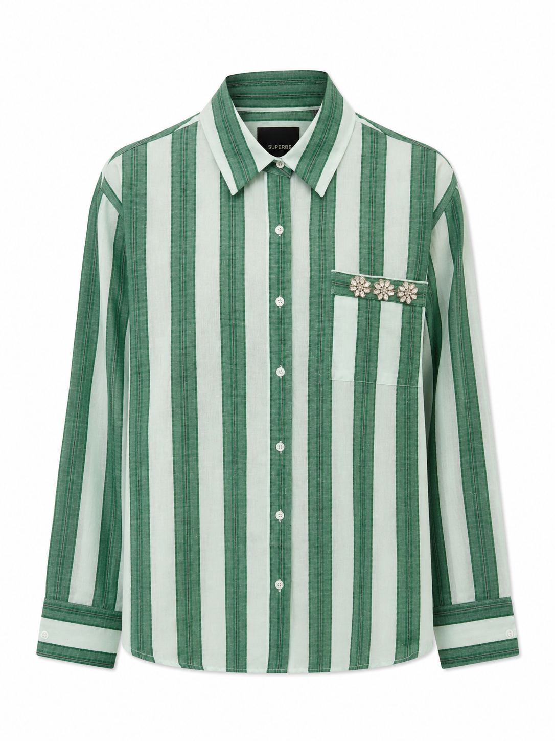 Matcha Brooch Shirt