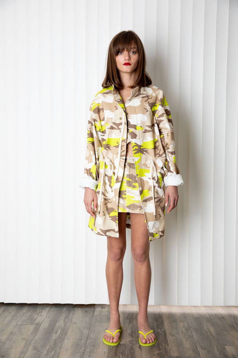 Electric Camo Anorak