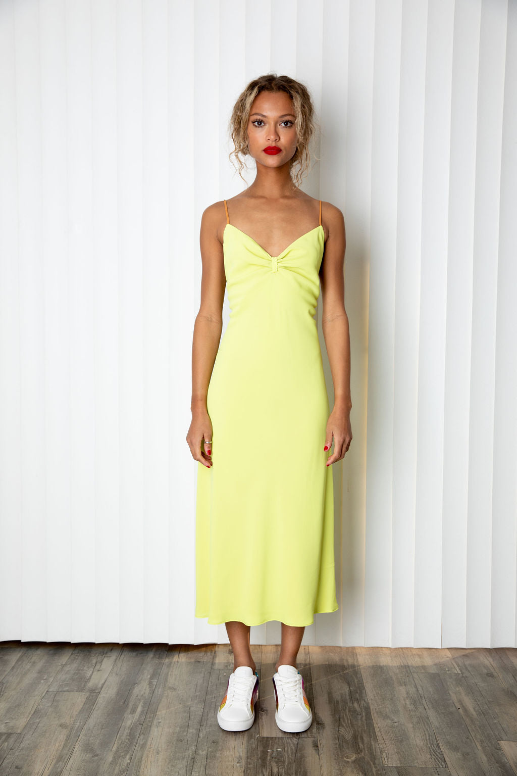 Double Bessette Slip Dress
