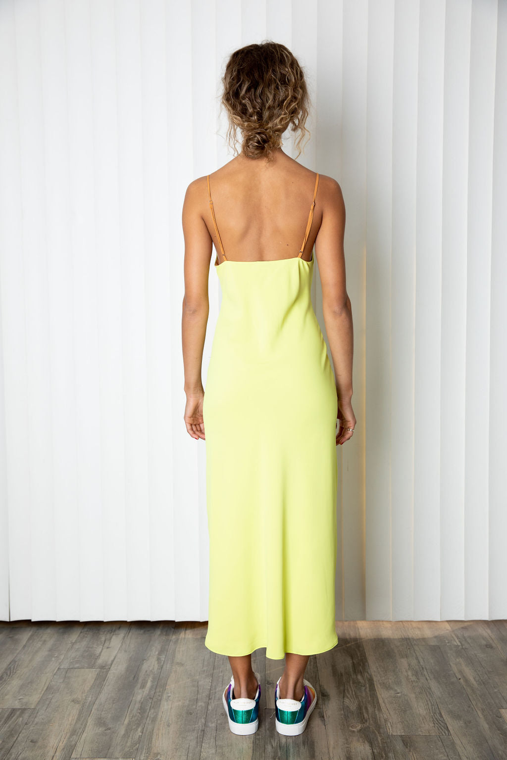 Double Bessette Slip Dress