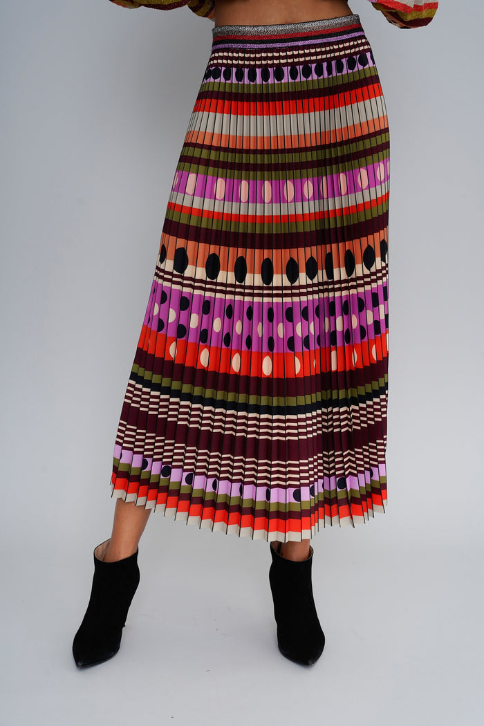 Jagger Pleated Skirt