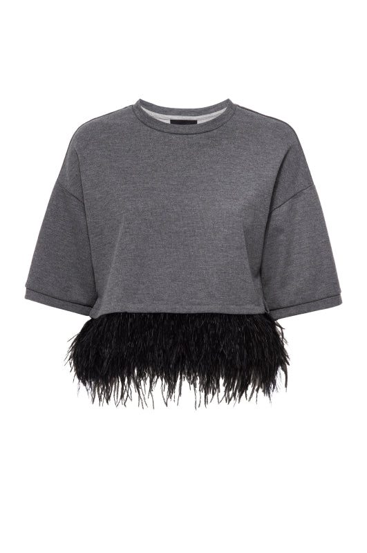 Feathered shirt