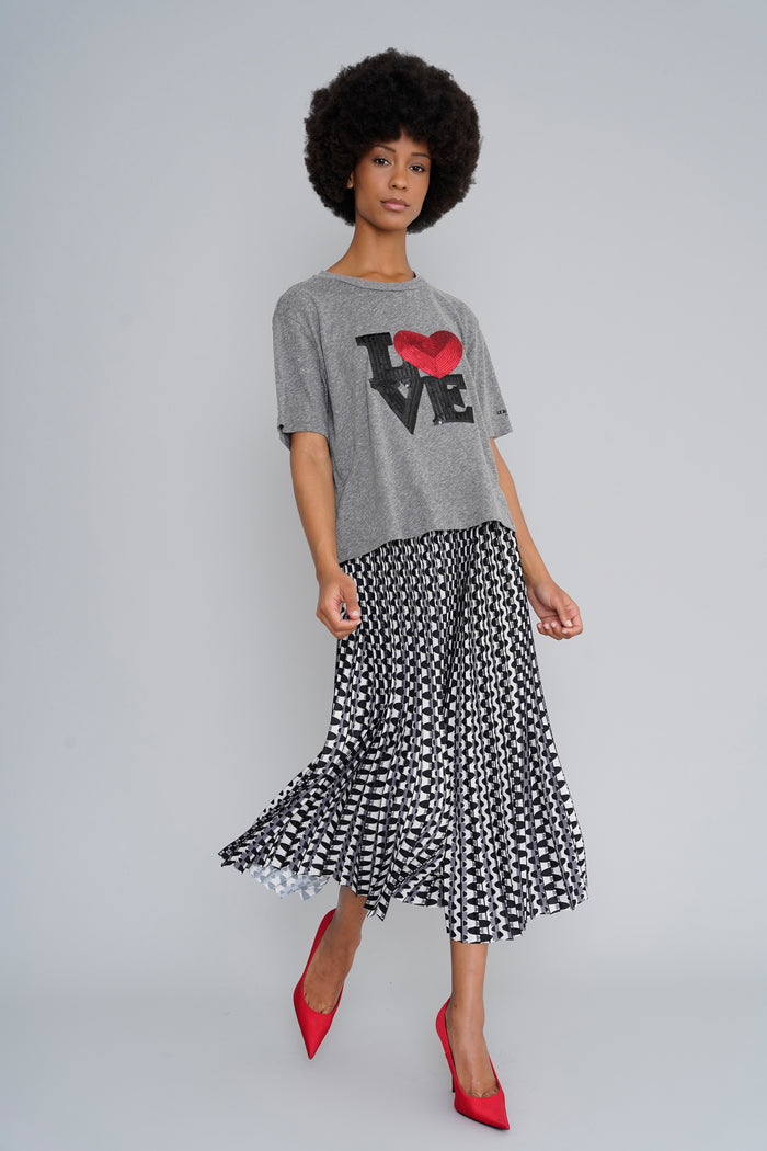 Stardust Pleated Skirt