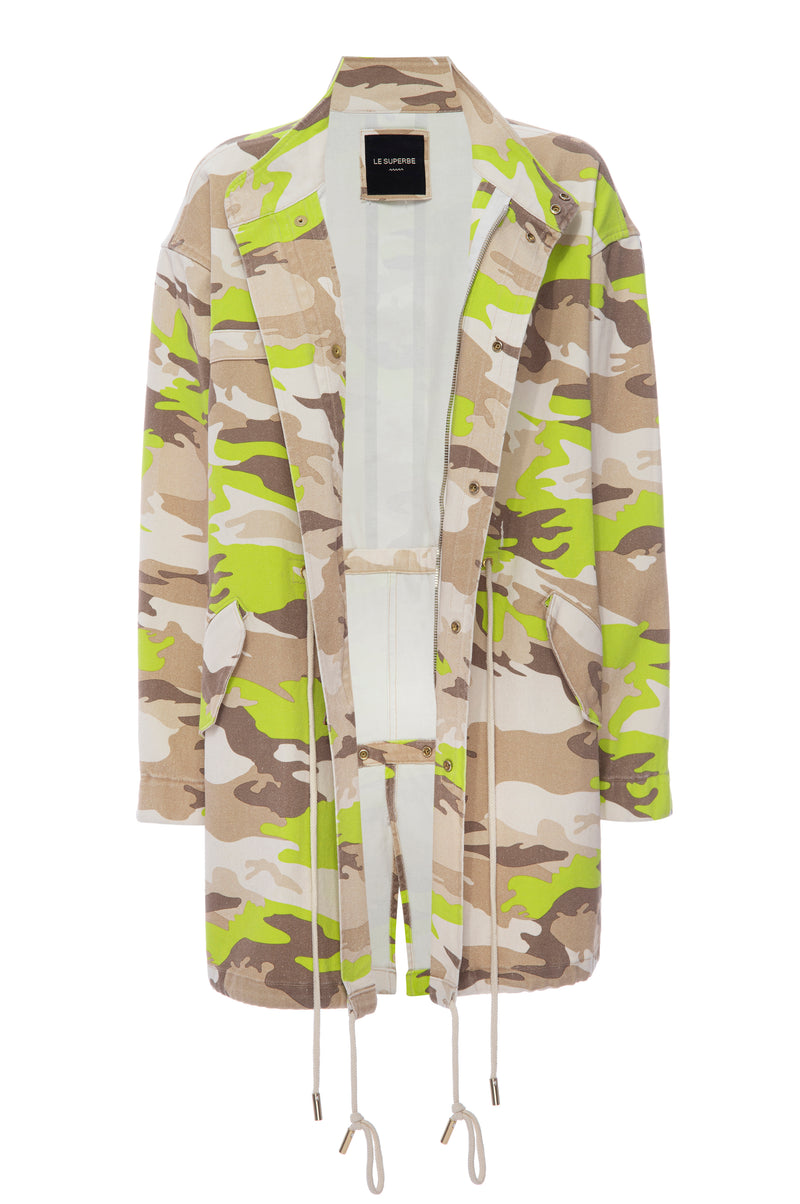 Electric Camo Anorak