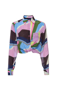 Sunset Tower Tuck Blouse