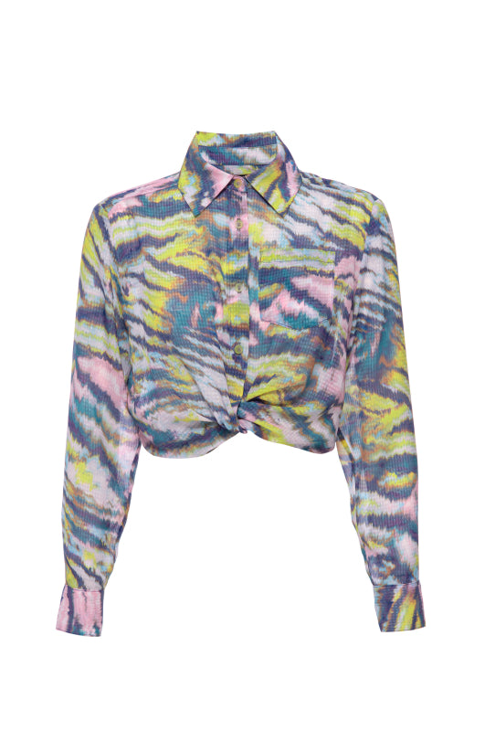 Sunset Tower Tuck Blouse