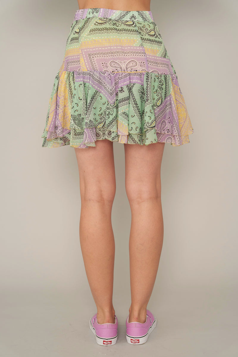Trifecta Mini Skirt