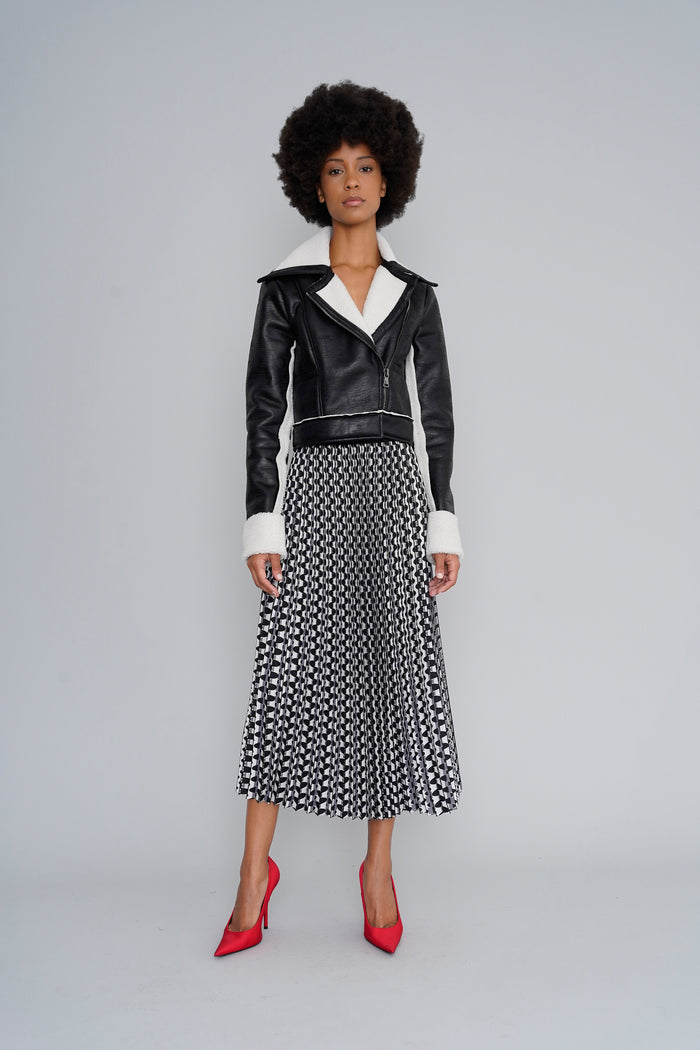 Pleated skirt
