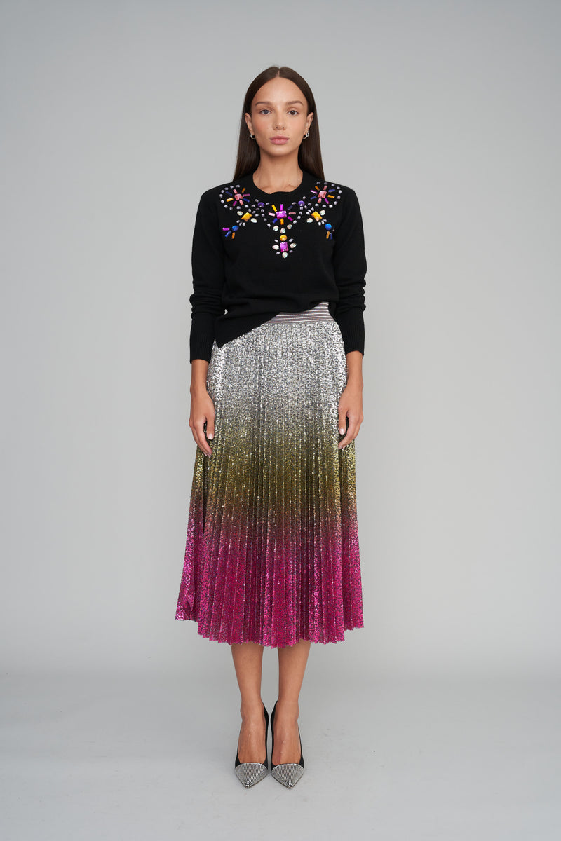 Over The Rainbow Jewel Sweater