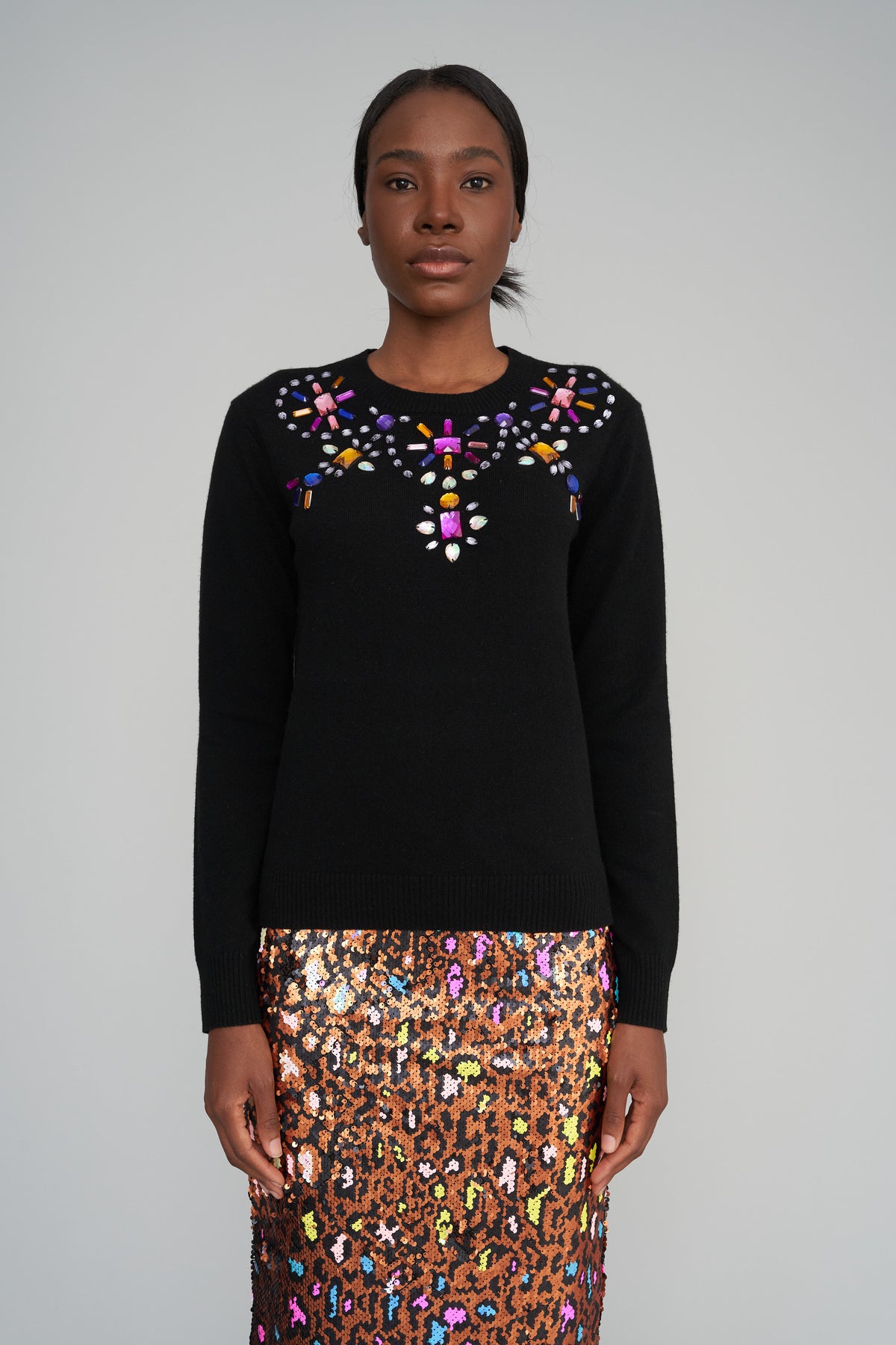 Over The Rainbow Jewel Sweater