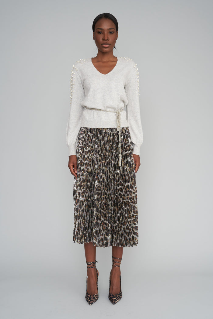 Rue Cambon Pearl Sweater
